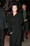 Kourtney Kardashian Arrives For Dinner Vandal Restaurant New York