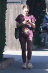 Kristen Bell Heading For Morning Exercise Los Feliz