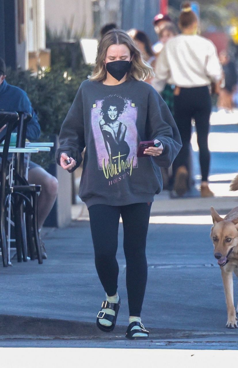 Kristen Bell Heading To Gym Session Los Feliz