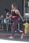Kristen Bell Heading To Workout Los Feliz