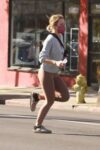 Kristen Bell Leaves Gym Los Feliz