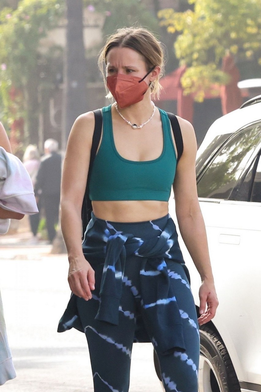 Kristen Bell Leaves Gym Session Los Angeles