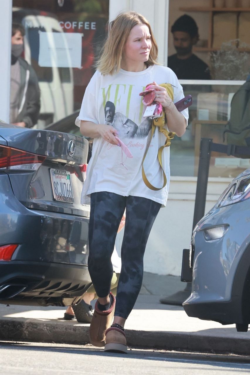 Kristen Bell Leaves Gym Session Los Feliz