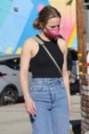 Kristen Bell Tank Top And Denim Out Los Angeles