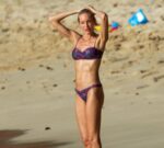 Kristen Pazik Bikini Beach Barbados