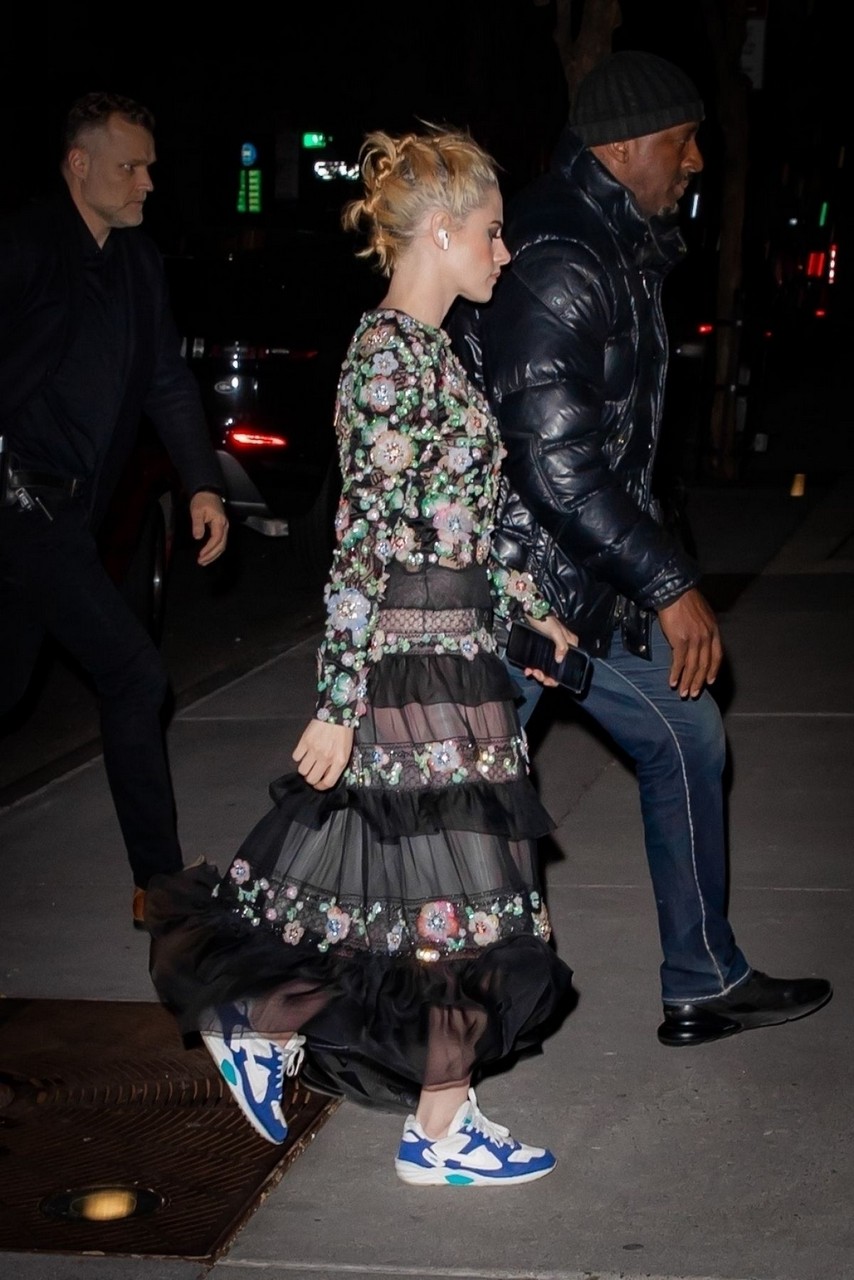 Kristen Stewart Arrives Spencer Screening New York