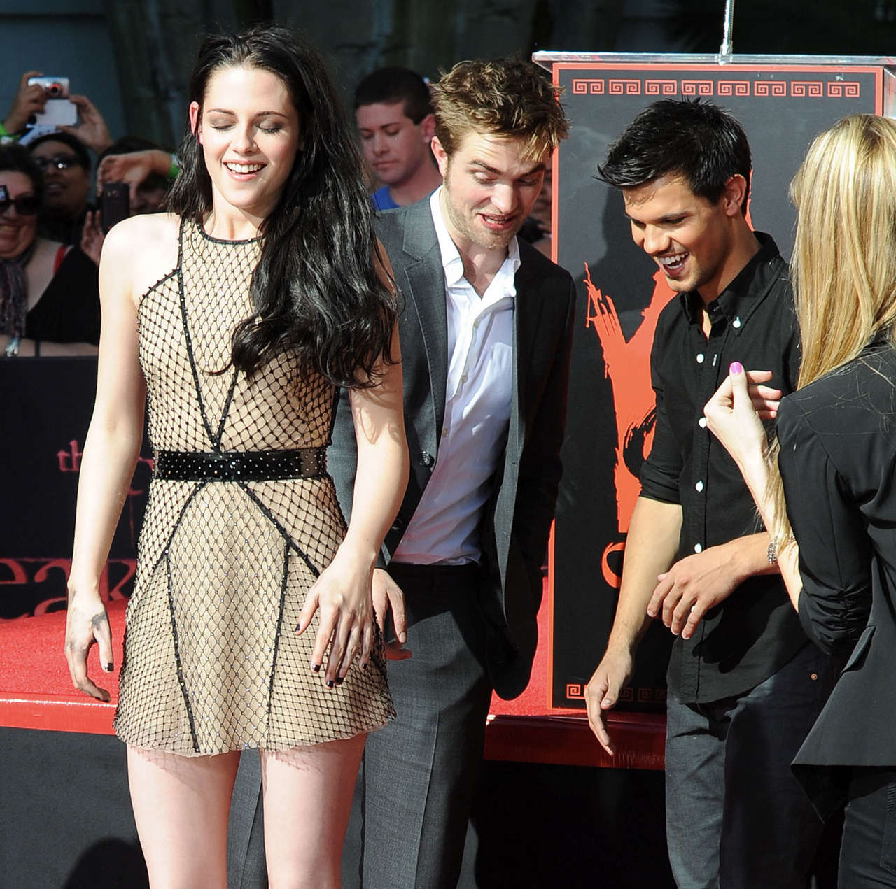 Kristen Stewart At Twilight Walk Of Fame Ceremony In Hollywood