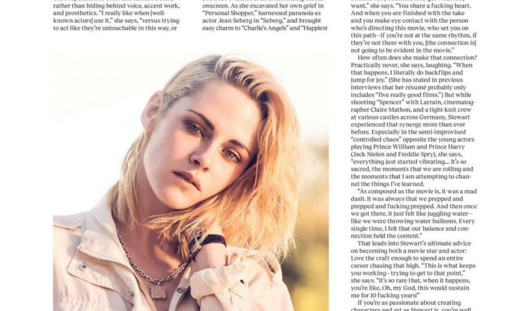 Kristen Stewart Backstage Magazine January (7 photos)