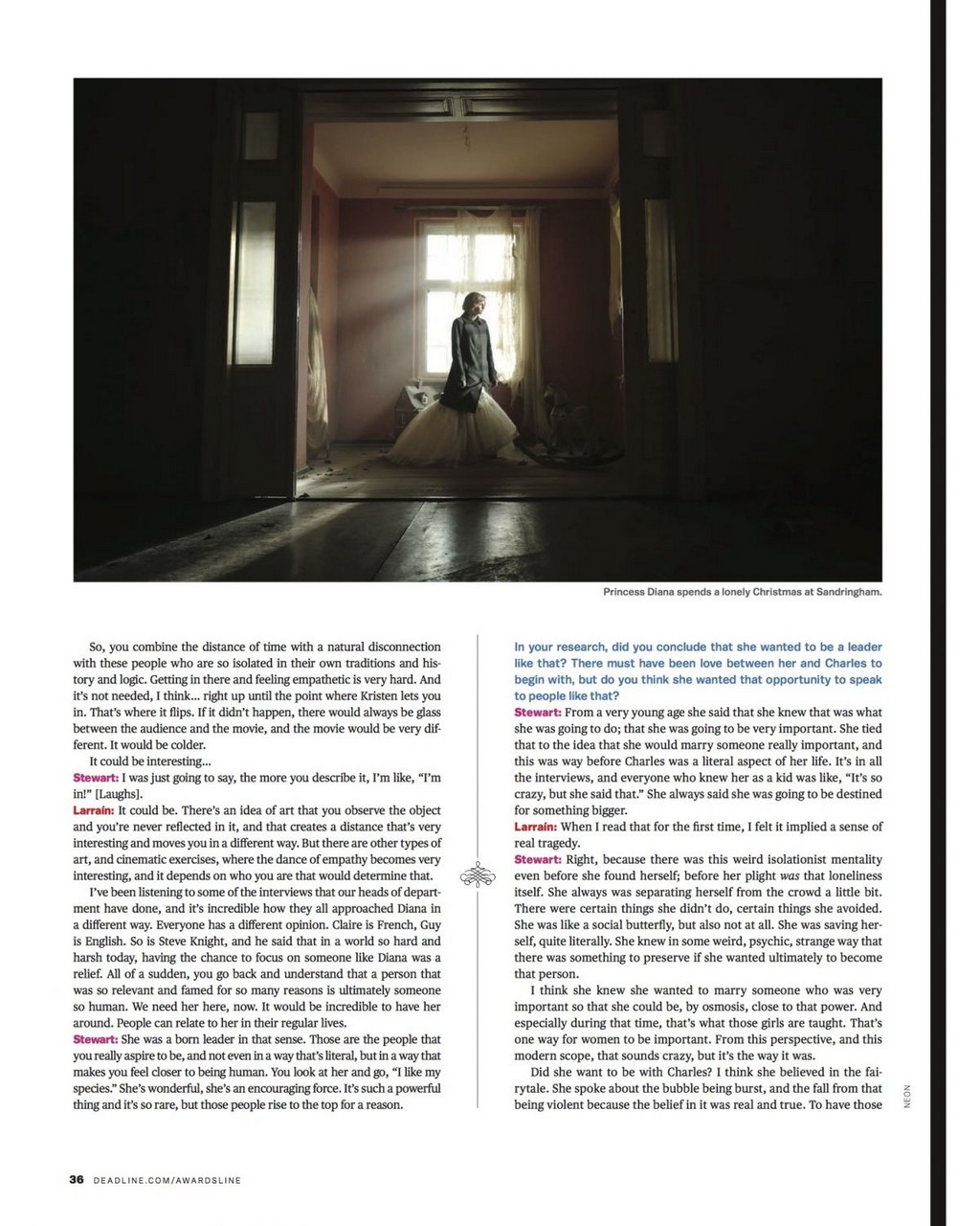 Kristen Stewart Deadline Magazine December