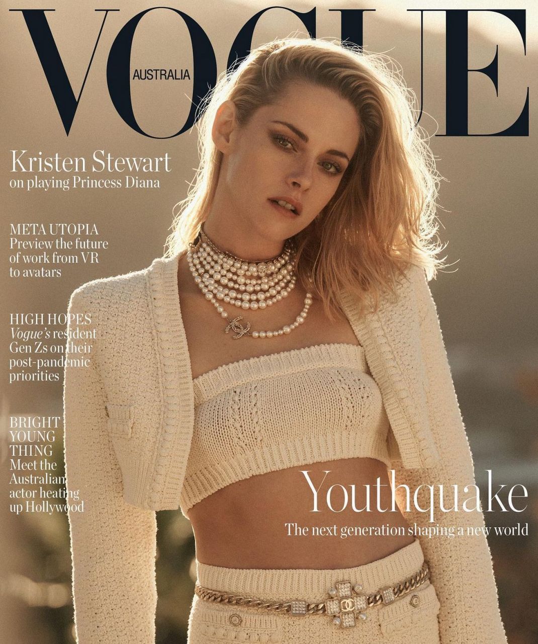 Kristen Stewart For Vogue Magazine Australia February