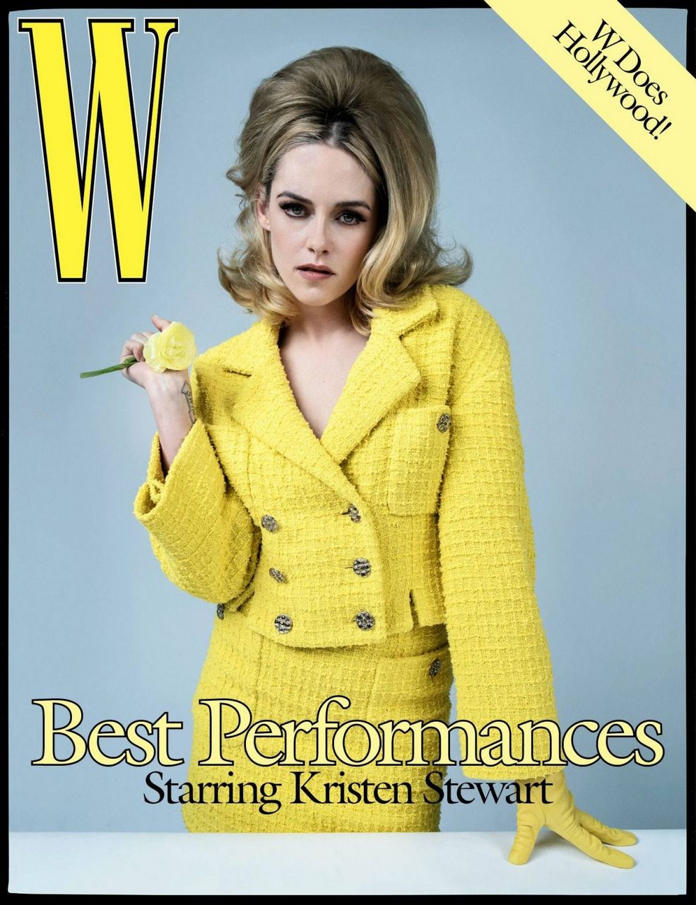 Kristen Stewart For W Magazine Best Performances Issue January
