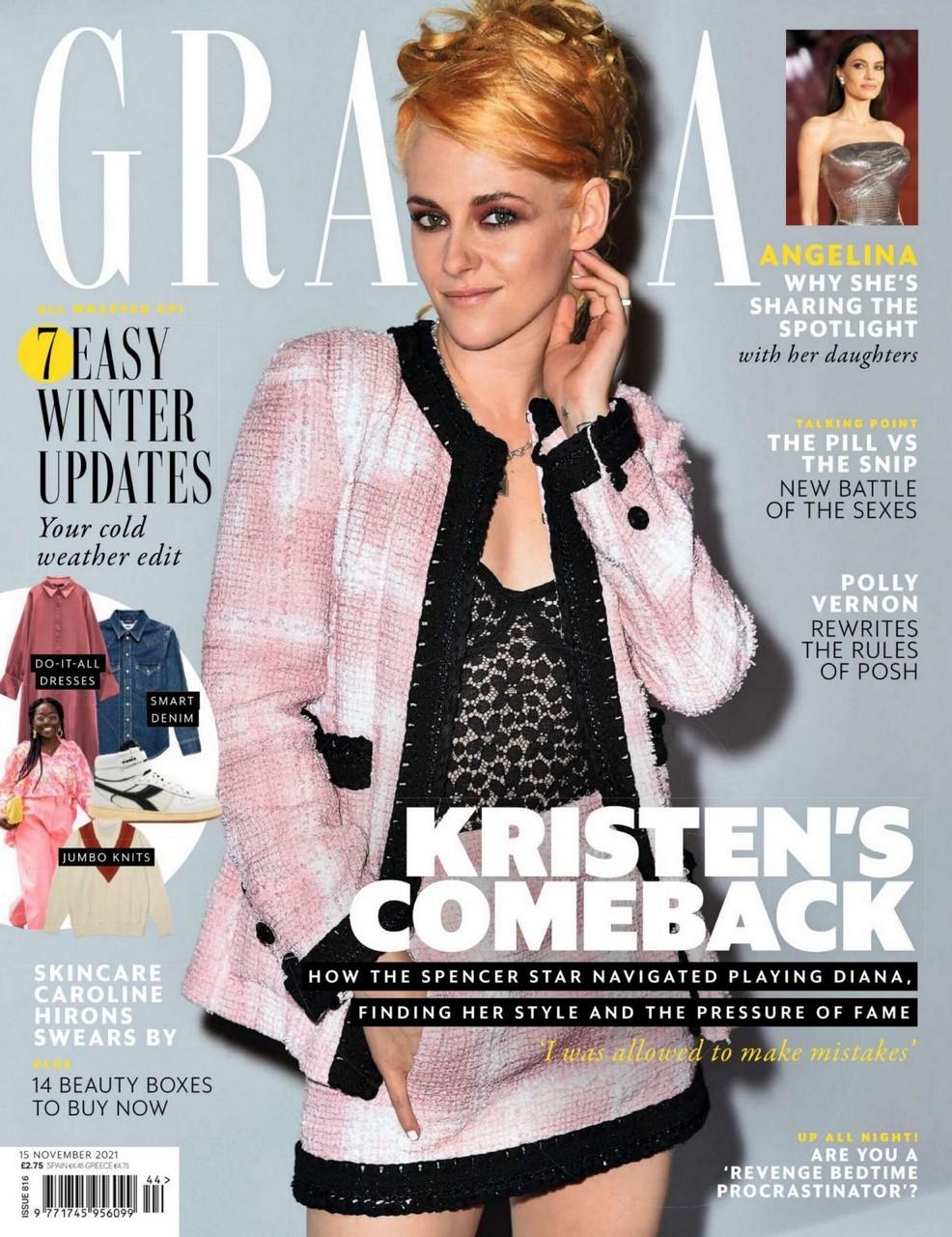 Kristen Stewart Grazia Magazine Uk November