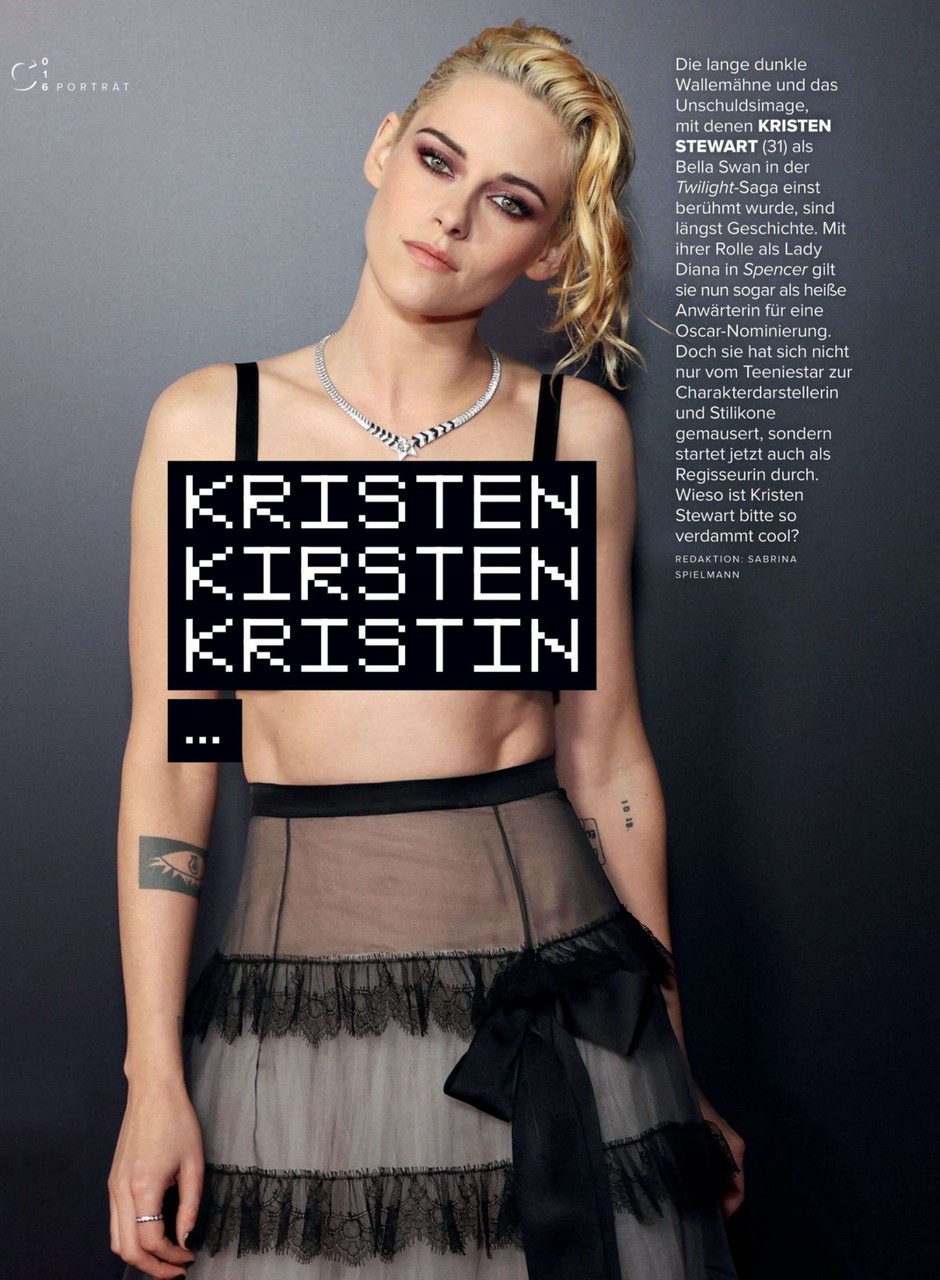 Kristen Stewart Miss Magazine Winter