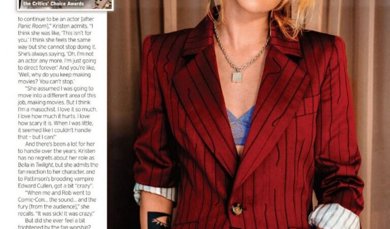 Kristen Stewart Notebook Magazine March (4 photos)