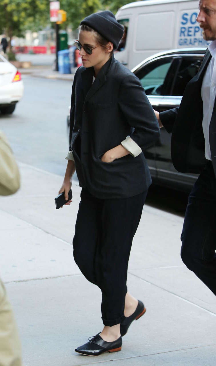 Kristen Stewart Out About New York
