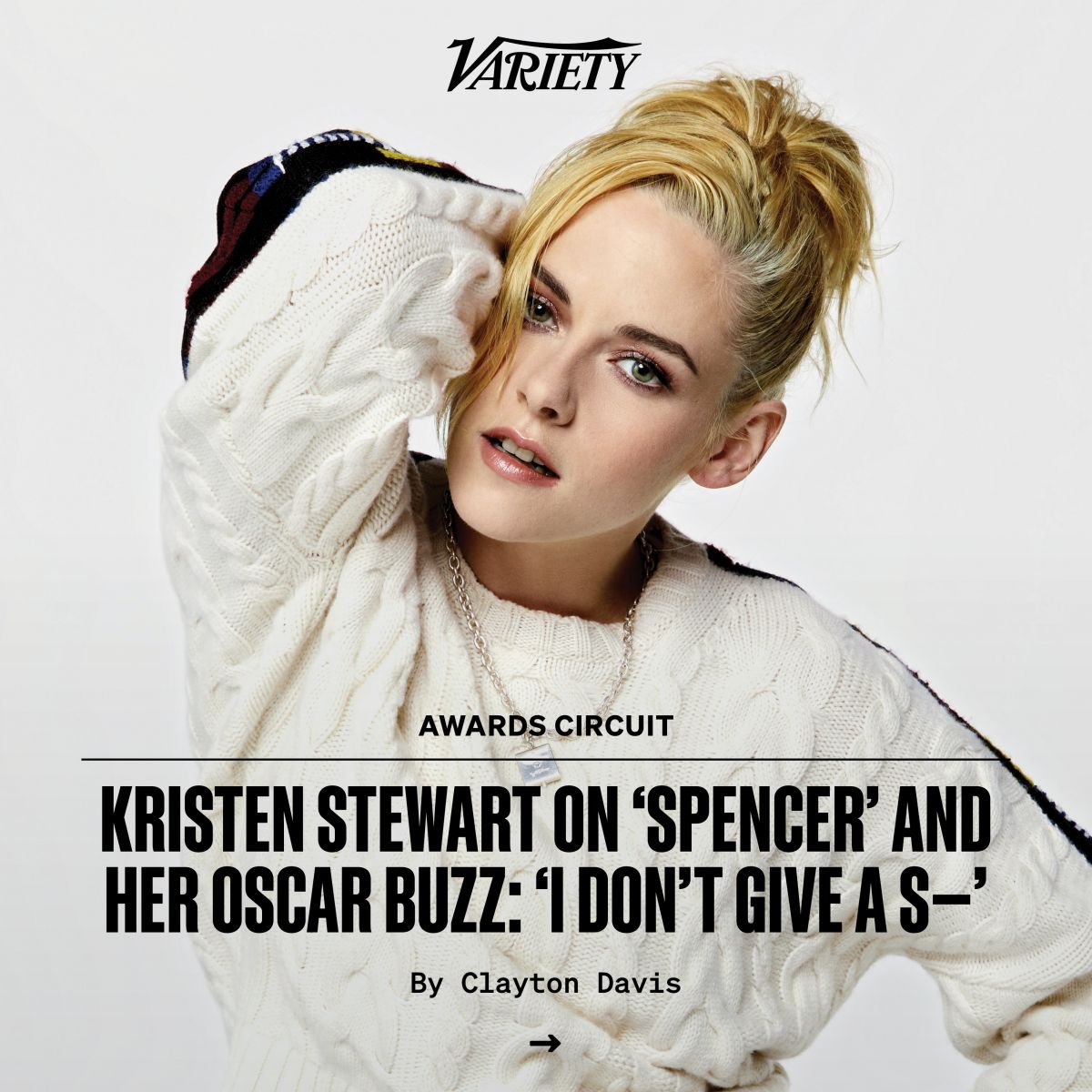 Kristen Stewart Variety Awards Circuit Portraits November