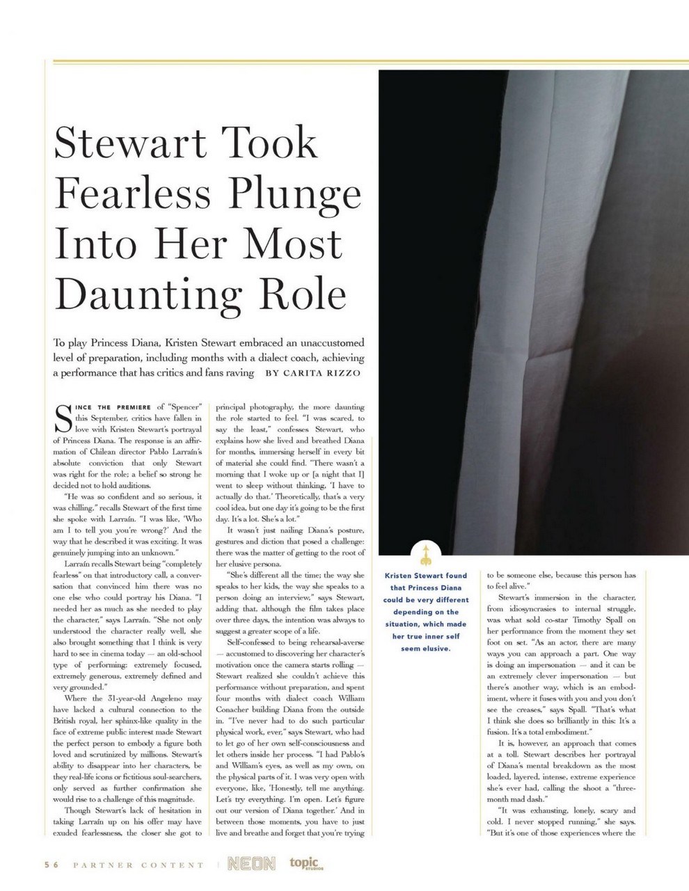 Kristen Stewart Variety Fyc Magazine December