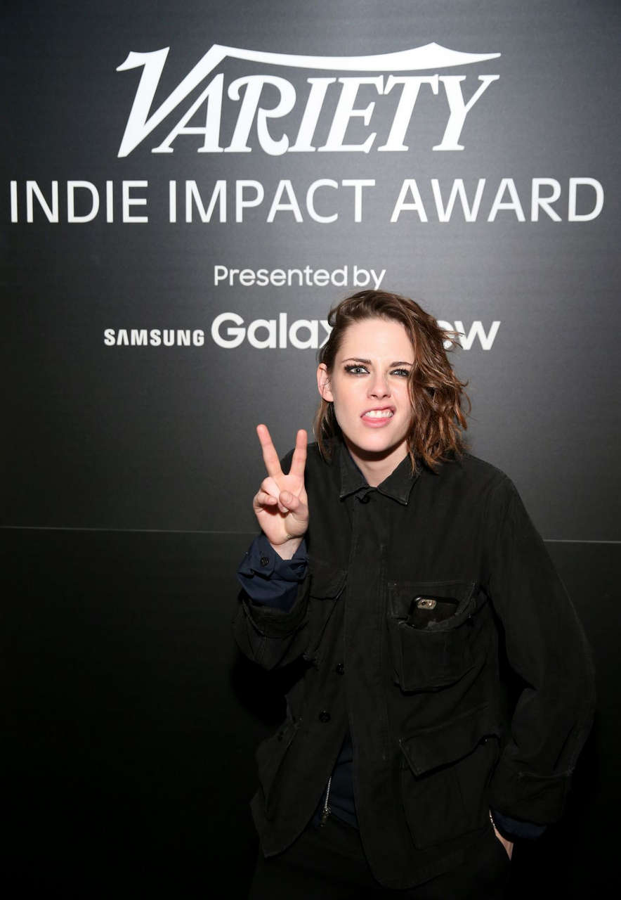 Kristen Stewart Variety S Indie Impact Award Dinner Park City