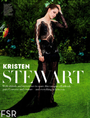 Kristen Stewart Vogue Best Dressed Edition December 2012 Issue