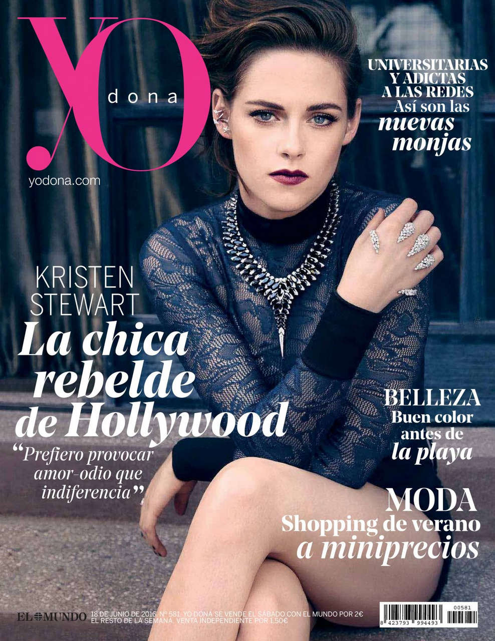 Kristen Stewart Yo Dona Magazine Spain June