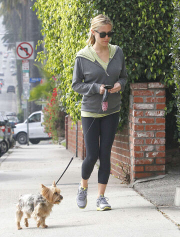 Kristin Cavallari Tight Walking Her Dog West Hollywood