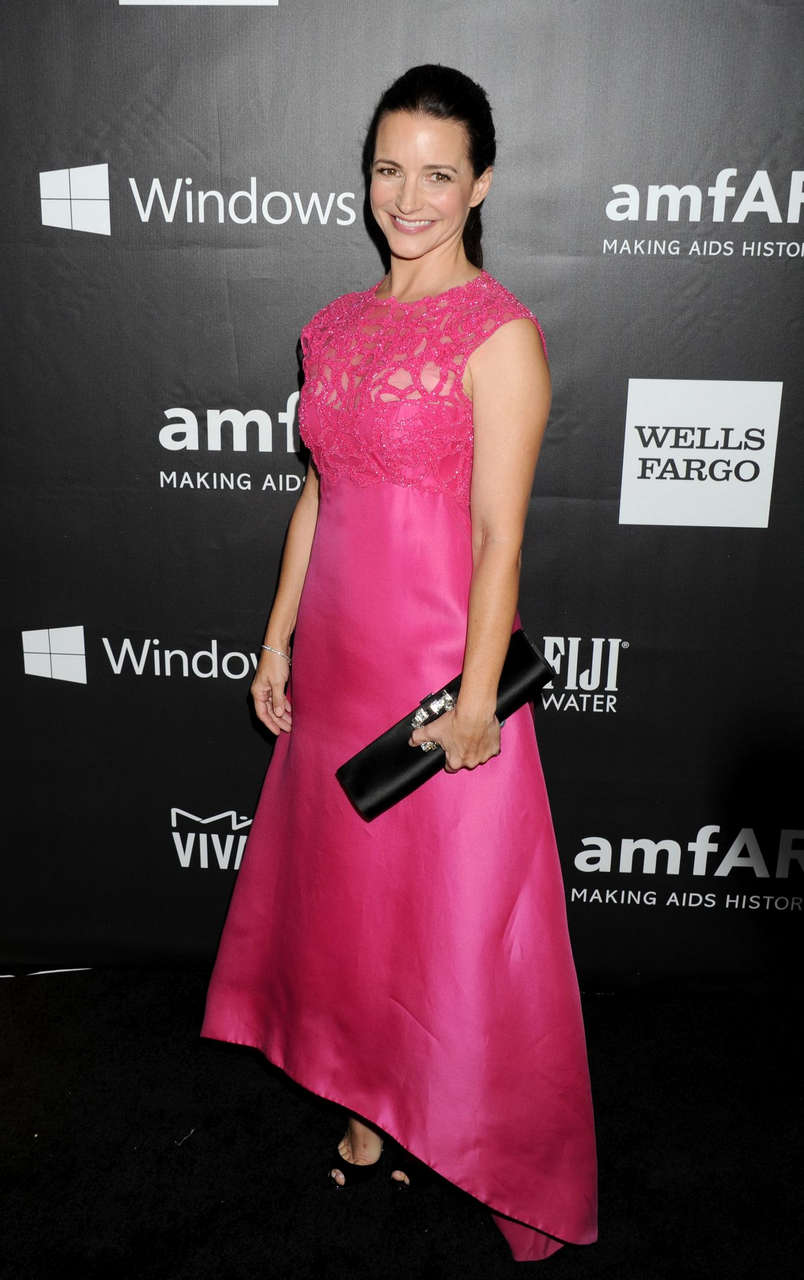 Kristin Davis 2014 Amfar La Inspiration Gala Hollywood