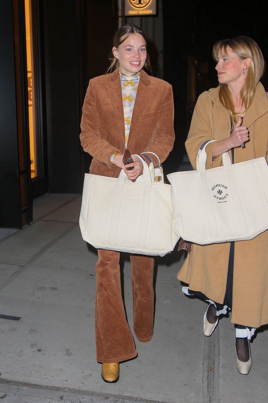 Kristine Froseth Out With Friend New York