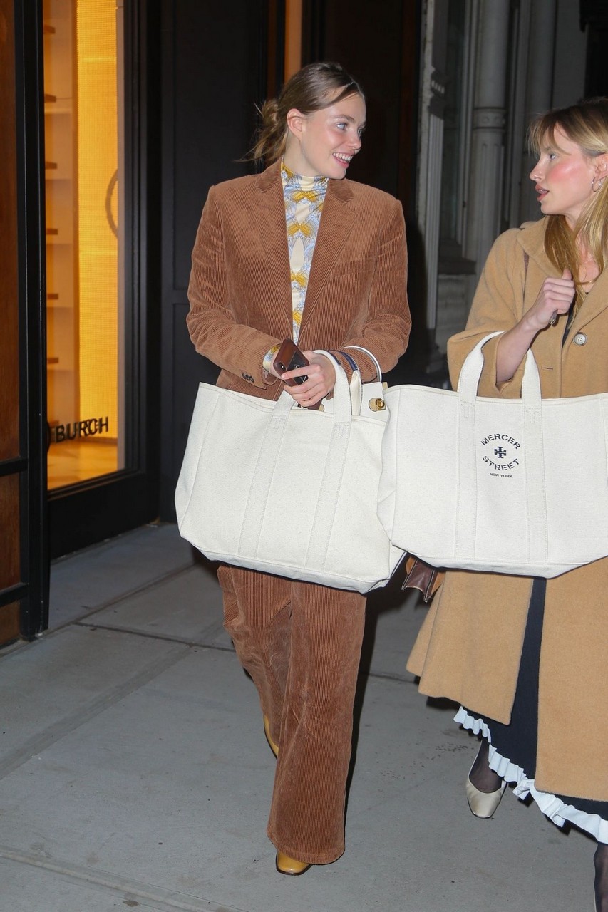 Kristine Froseth Out With Friend New York