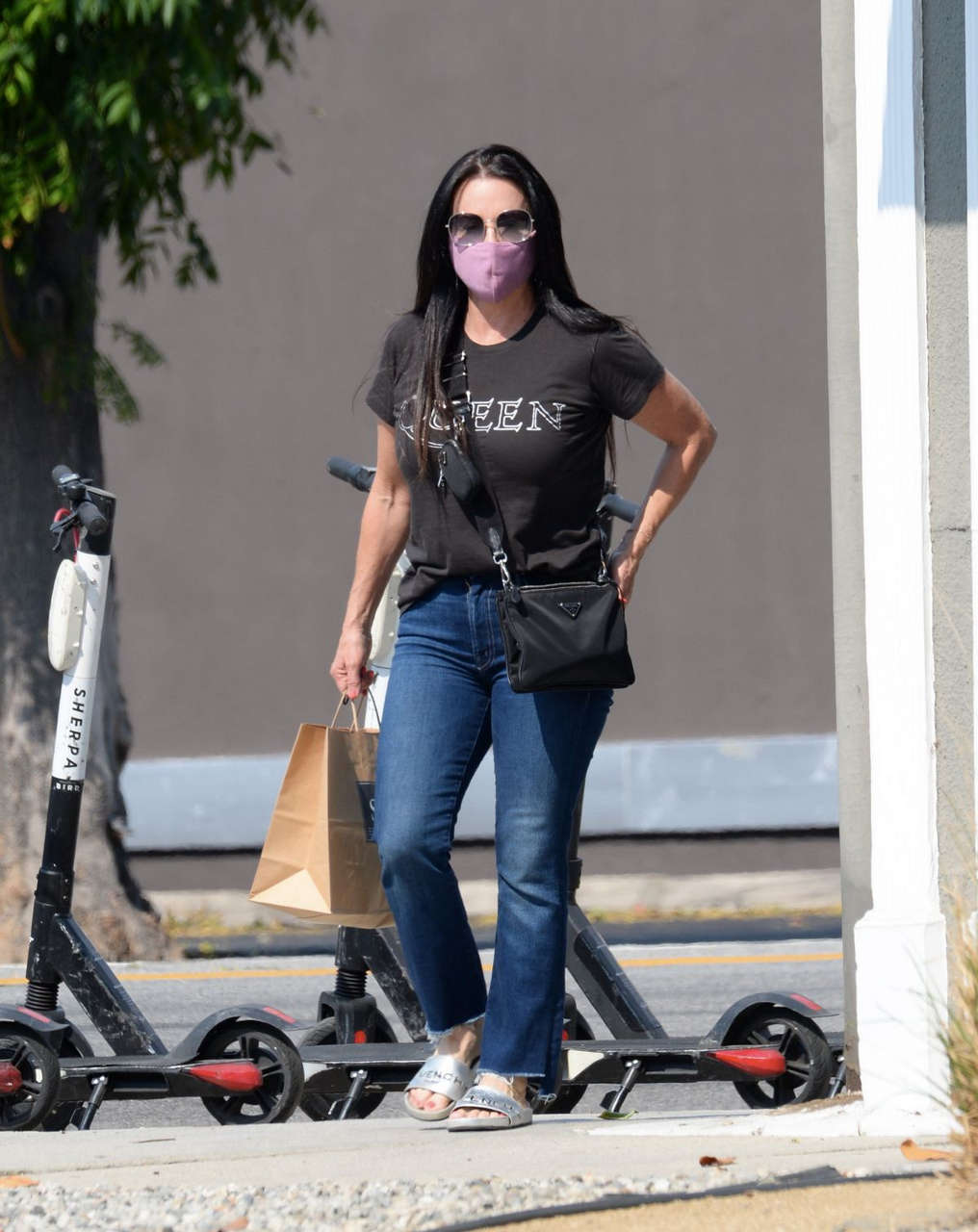 Kyle Richards Out Shopping Los Angeles