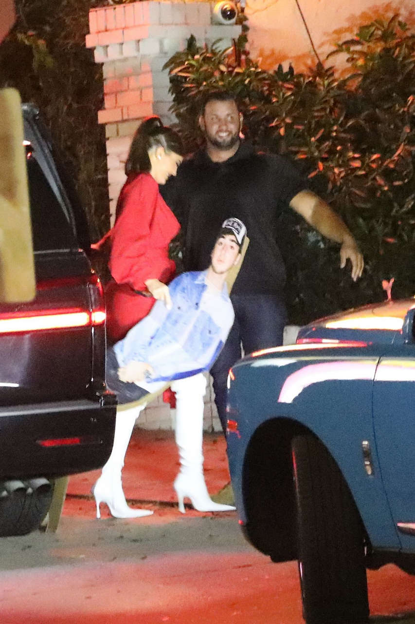 Kylie Jenner Arrives Chateau Marmont West Hollywood