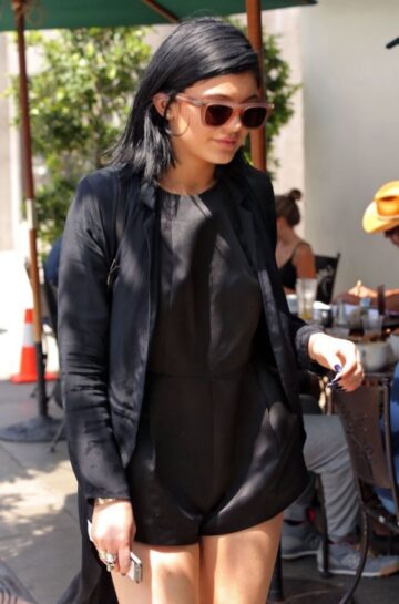 Kylie Jenner Arrives Urth Caffe West Hollywood