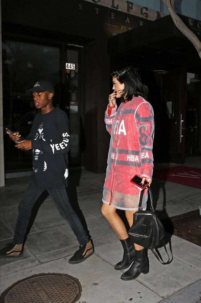 Kylie Jenner Night Out Beverly Hills