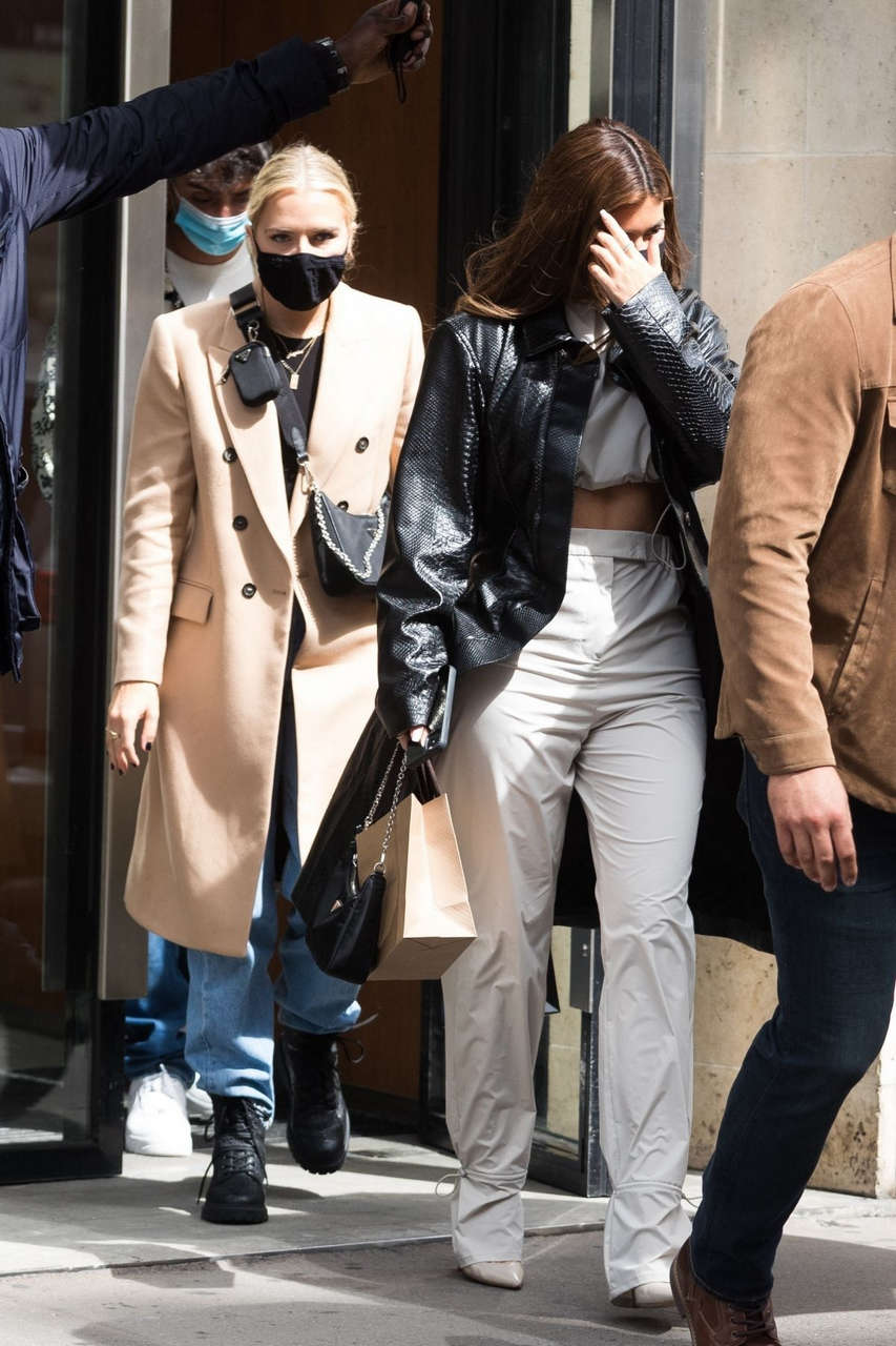 Kylie Jenner Out About Paris
