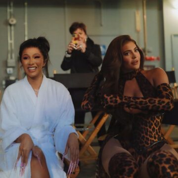 Kylie Jenner Set Cardi B Megan Thee Stallion Wap Music Video
