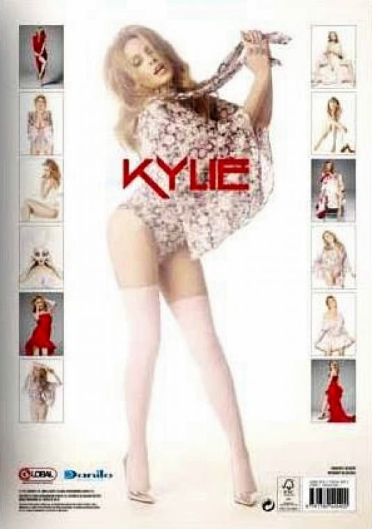 Kylie Minogue 2015 Calendar Previwe