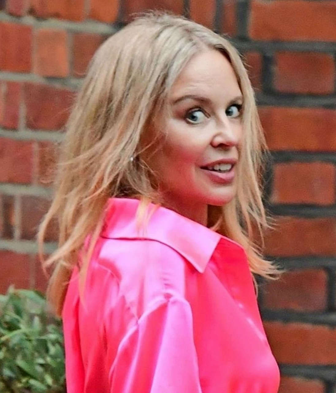 Kylie Minogue Arrives Dinner Party London