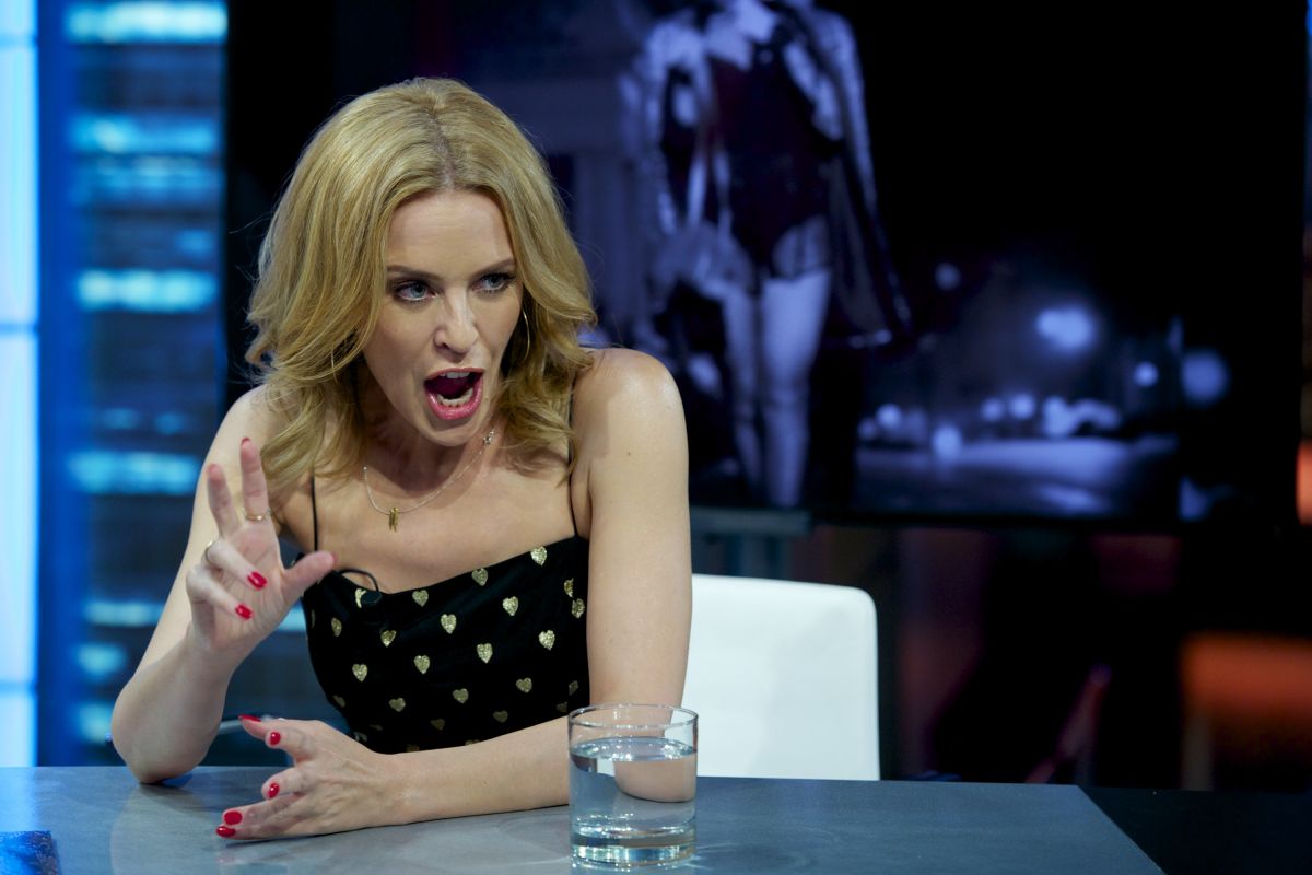 Kylie Minogue El Hormiguero Show Madrid