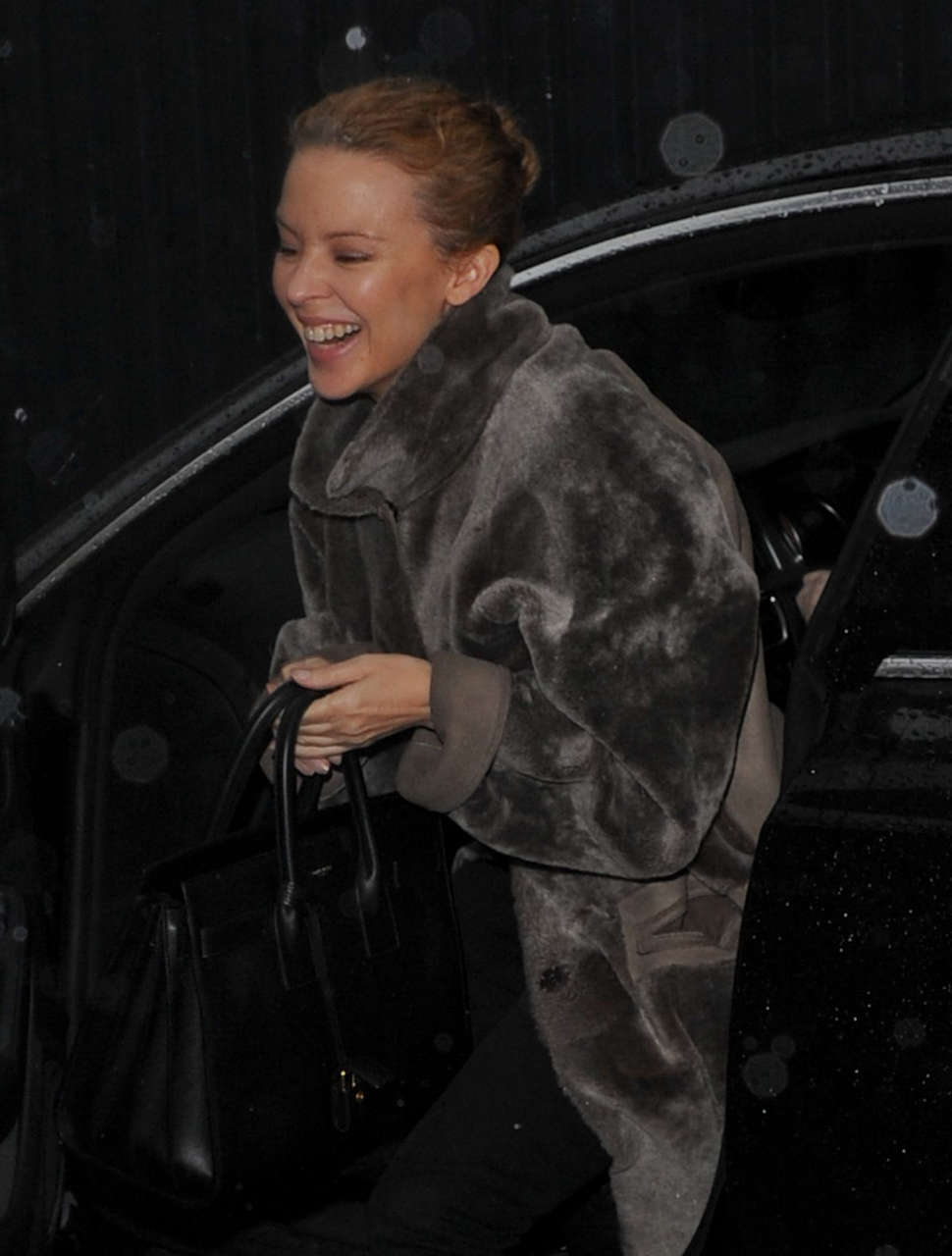 Kylie Minogue Leaves Studio London