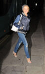 Kylie Mnogue Arrives Her Hotel London
