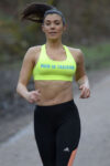 Kym Marsh Out Jogging Manchester