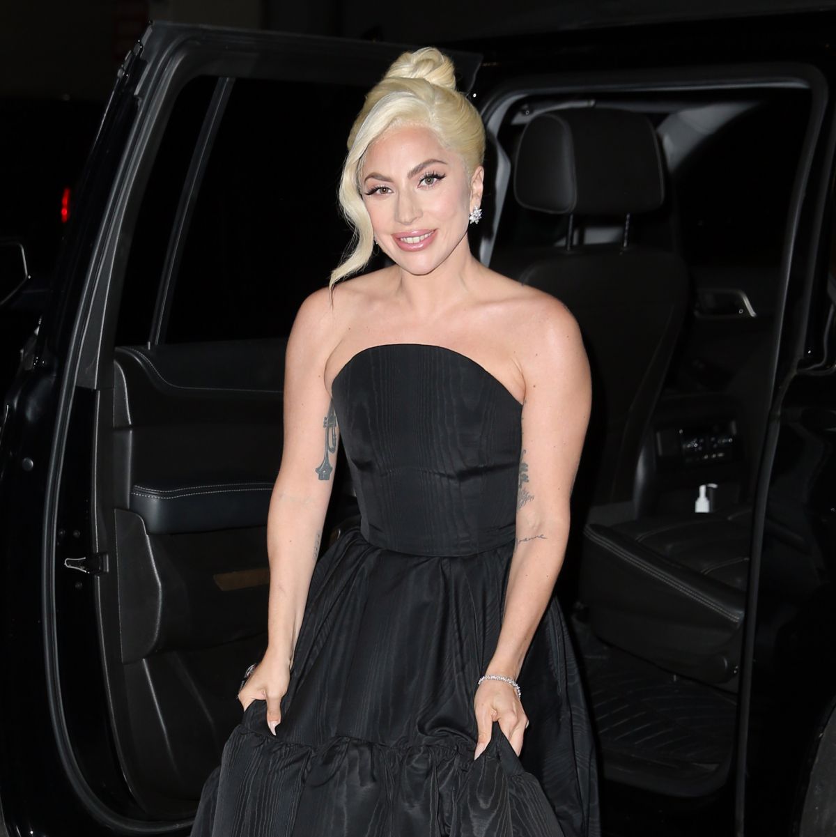 Lady Gaga Arrives Film Critics Awards New York