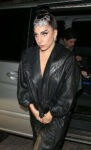 Lady Gaga Arrives Her Hotel London