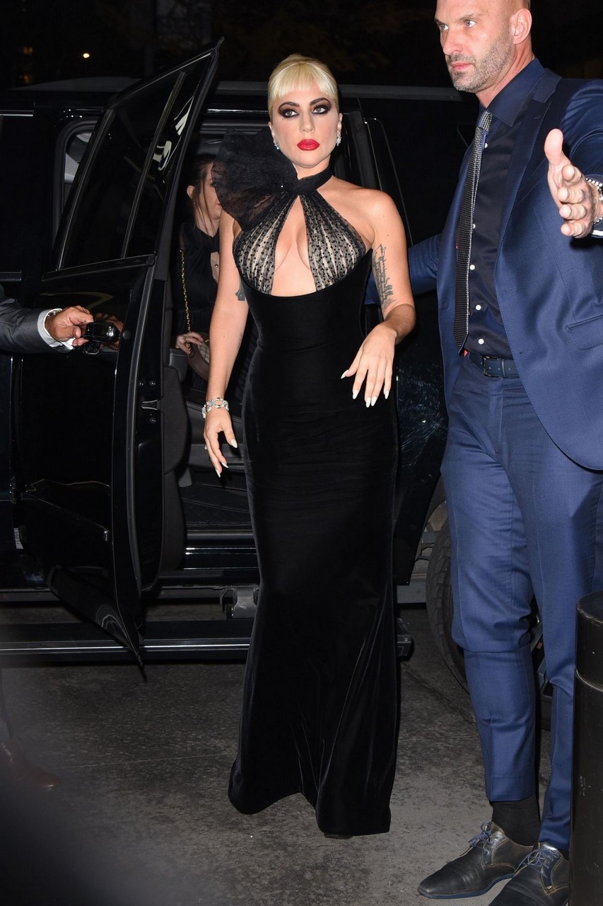 Lady Gaga Arrives Jazz Room New York