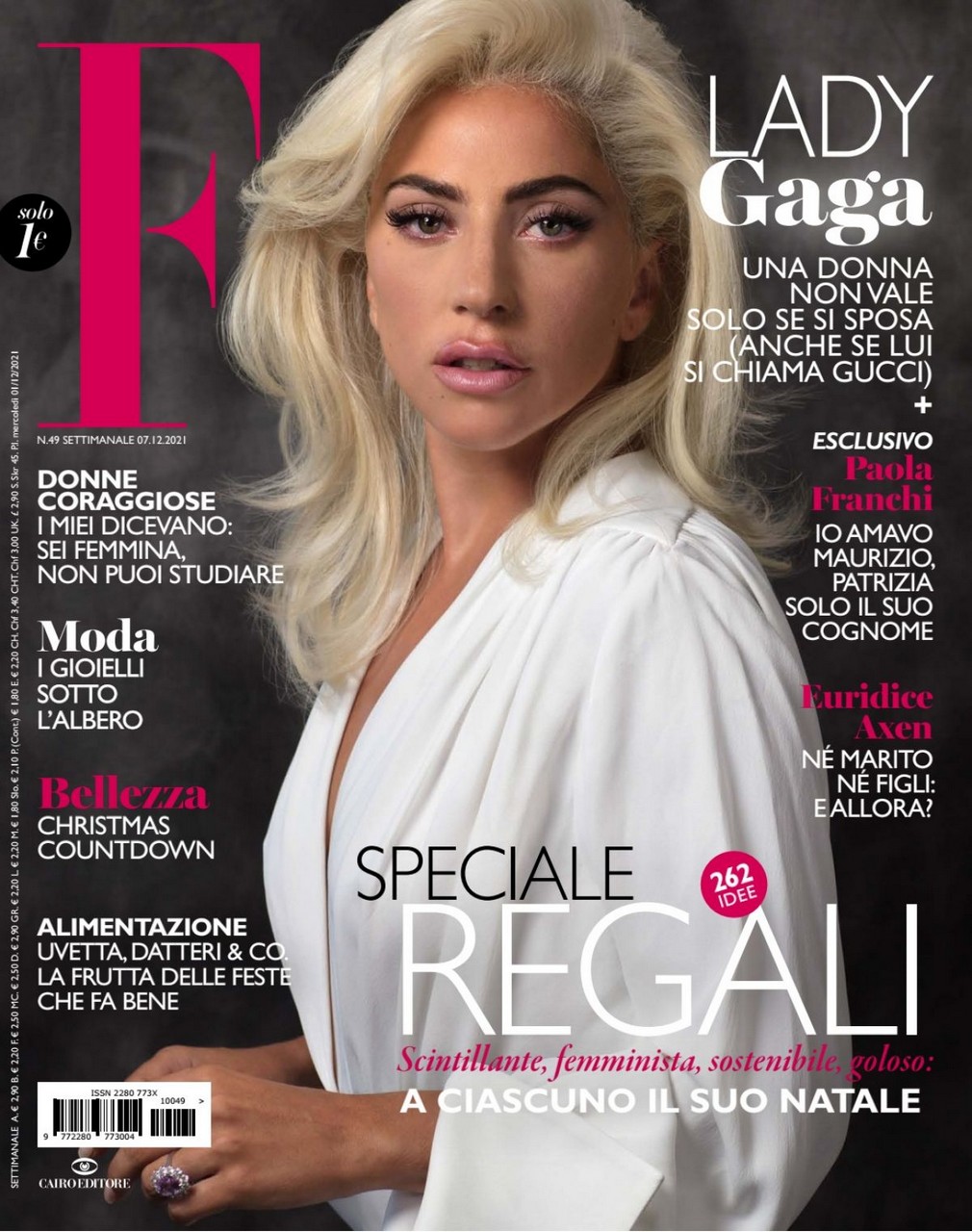 Lady Gaga For F Magazine Italy December