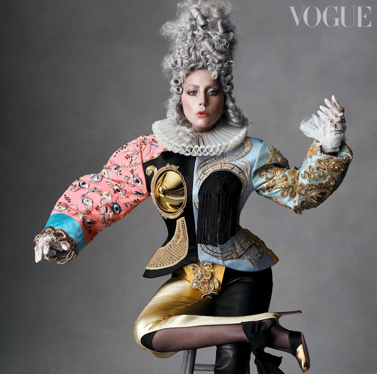 Lady Gaga For Vogue Magazine Uk December