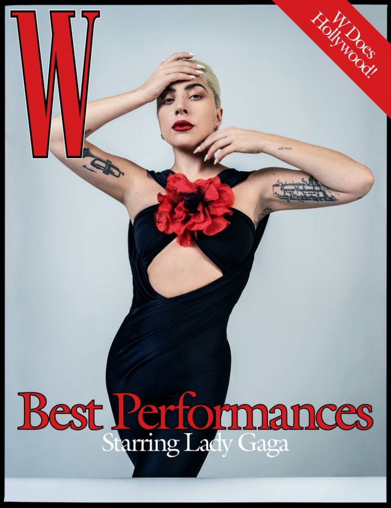 Lady Gaga For W Magazine Best Performance Issue January