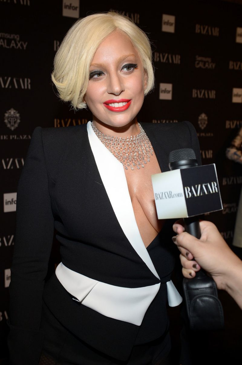 Lady Gaga Harpers Bazaar Celebrates Icons By Carine Roitfeld New York