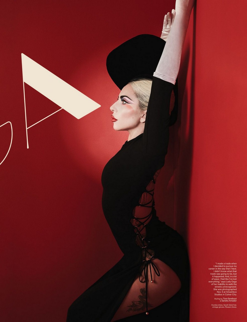 Lady Gaga Hollywood Reporter November