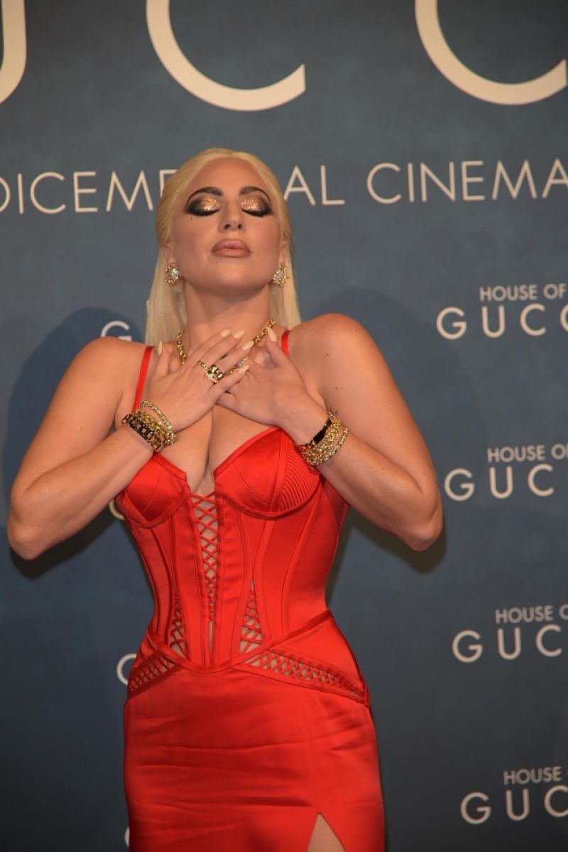 Lady Gaga House Gucci Premiere Milan