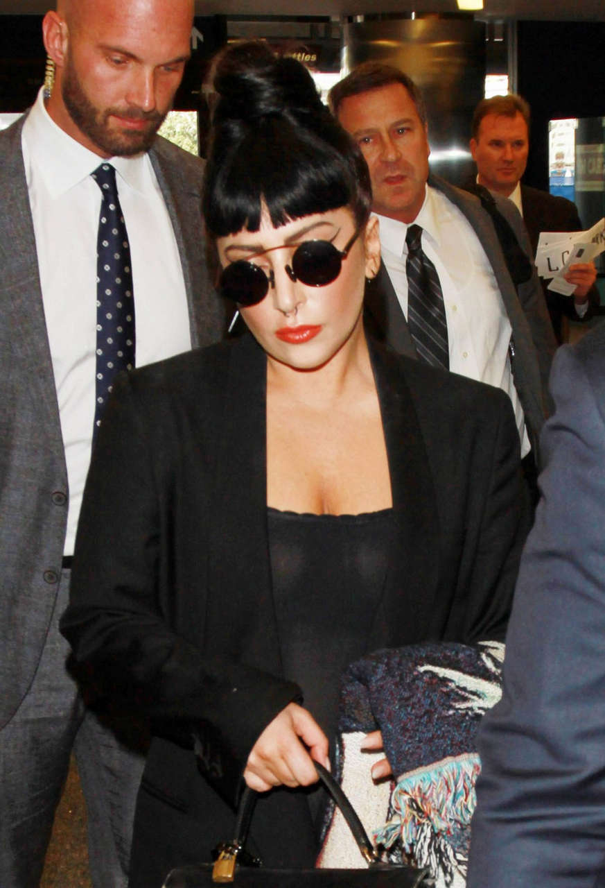 Lady Gaga Los Angeles International Airport